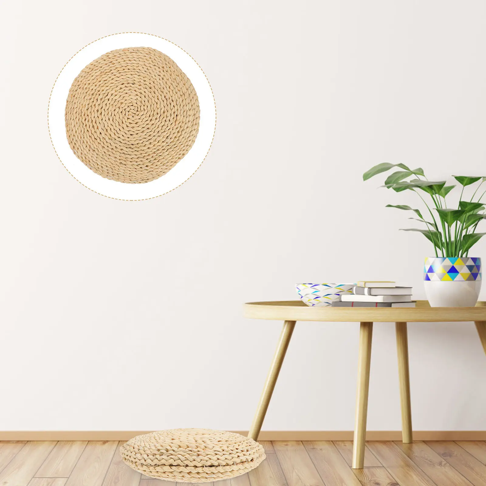1Pcs Braided Tatami Round Cushion Natural Rattan Woven Floor Seat Mat for Meditation Yoga Sitting Living Room Bedroom Office
1Pcs Braided Tatami Round Cushion Natural Rattan Woven Floor Seat Mat for Meditation Yoga Sitting Living Room Bedroom Office