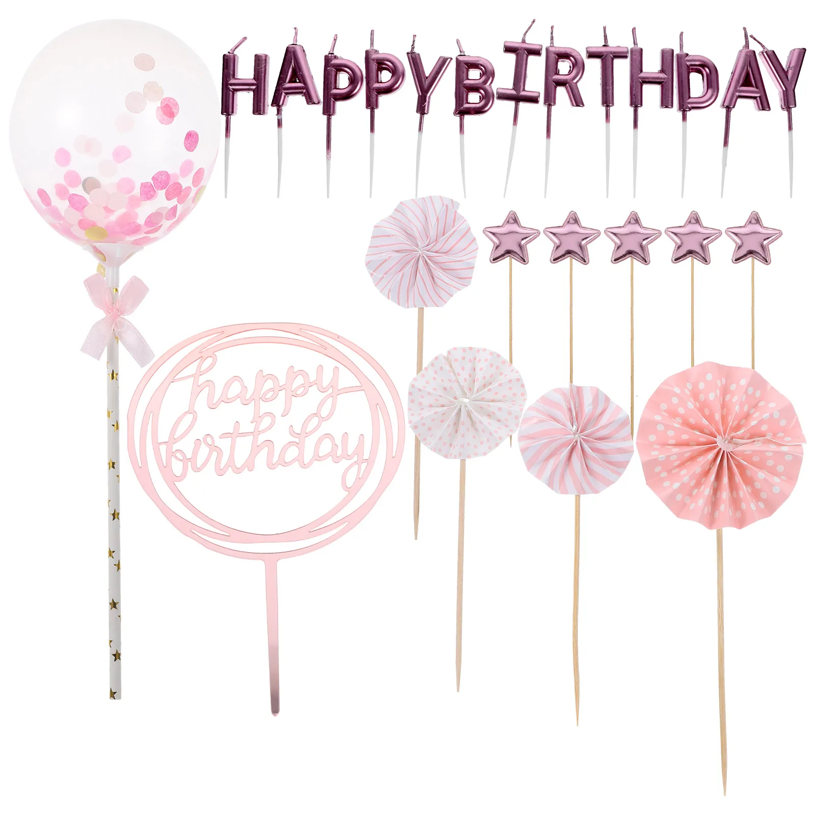 1 set Cake Birthday Topper Rose Gold Cupcake Toppers Birthday Cupcake Topper Lightweight Picks Baking Cake Ornaments Pan
1 set Cake Birthday Topper Rose Gold Cupcake Toppers Birthday Cupcake Topper Lightweight Picks Baking Cake Ornaments Pan