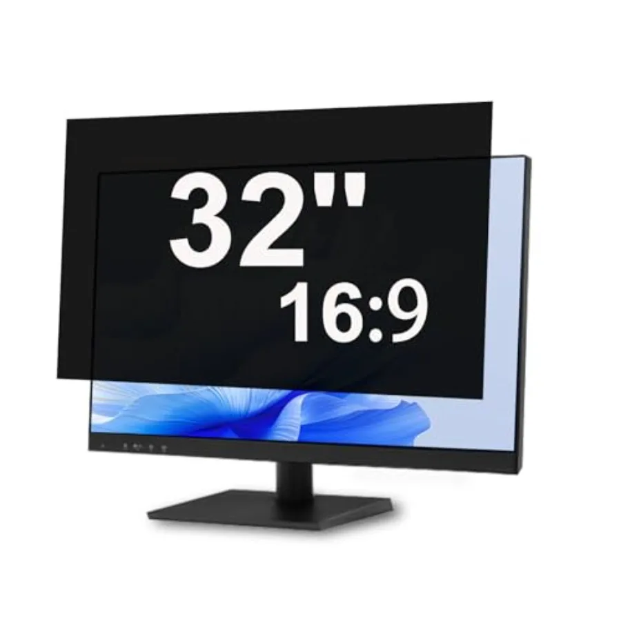 32 Inch Privacy Screen for Computer Curved Monitor Blue Light Blocking Anti Glare Anti Scratch Screen Protector 16:9 Aspect Rat
32 Inch Privacy Screen for Computer Curved Monitor Blue Light Blocking Anti Glare Anti Scratch Screen Protector 16:9 Aspect Rat