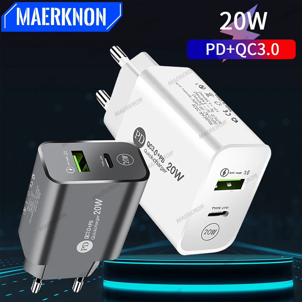 PD USB C Charger Fast Charging Quick Charge 3.0 For Iphone 12 13 14 pro max Xiaomi 12 13 Samsung Universal Mobile Phone Charger
PD USB C Charger Fast Charging Quick Charge 3.0 For Iphone 12 13 14 pro max Xiaomi 12 13 Samsung Universal Mobile Phone Charger