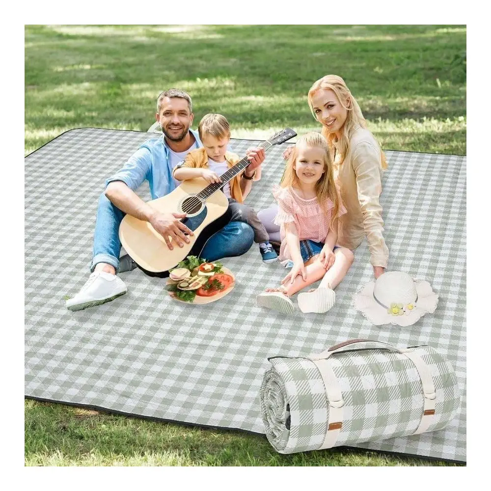 Blankets Outdoor Large 80 Inchx80 Inch Portable Waterproof Picnic Blanket, Washable 3 Layer Foldable Park With Sandproof Backin
Blankets Outdoor Large 80 Inchx80 Inch Portable Waterproof Picnic Blanket, Washable 3 Layer Foldable Park With Sandproof Backin