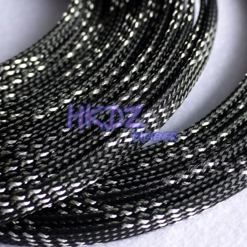 1-50M Cable Sleeves Snakeskin Mesh Wire Protecting Nylon Tight PET Expandable Insulation Sheathing Braided Sleeves Black&Silver
1-50M Cable Sleeves Snakeskin Mesh Wire Protecting Nylon Tight PET Expandable Insulation Sheathing Braided Sleeves Black&Silver