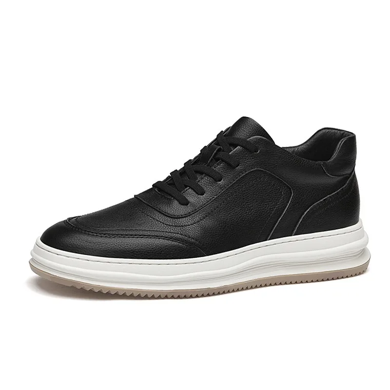 Mens Sneakers lace up Spring Autumn England Mens Casual Shoes Men's genuine leather Shoes Soft Bottom Men's white Shoes Tenis
Mens Sneakers lace up Spring Autumn England Mens Casual Shoes Men's genuine leather Shoes Soft Bottom Men's white Shoes Tenis