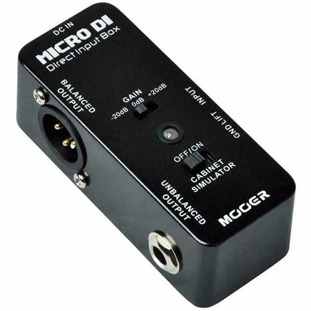 Mooer Electric Guitars Effect Pedal Micro Di Cabinet Simulator Di Box Guitar Effect Pedal Analog Di Pedal Guitar Accessories
Mooer Electric Guitars Effect Pedal Micro Di Cabinet Simulator Di Box Guitar Effect Pedal Analog Di Pedal Guitar Accessories