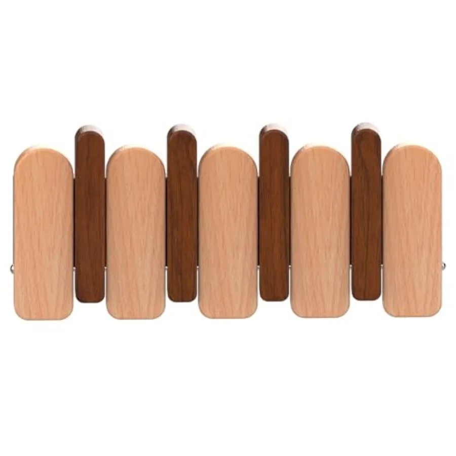 Wall Mounted Piano Key Hanger Flip Style Hook Entrance Wall Art Hook Made of Oak Wood 3 Times Painted 4 Times Polished
Wall Mounted Piano Key Hanger Flip Style Hook Entrance Wall Art Hook Made of Oak Wood 3 Times Painted 4 Times Polished