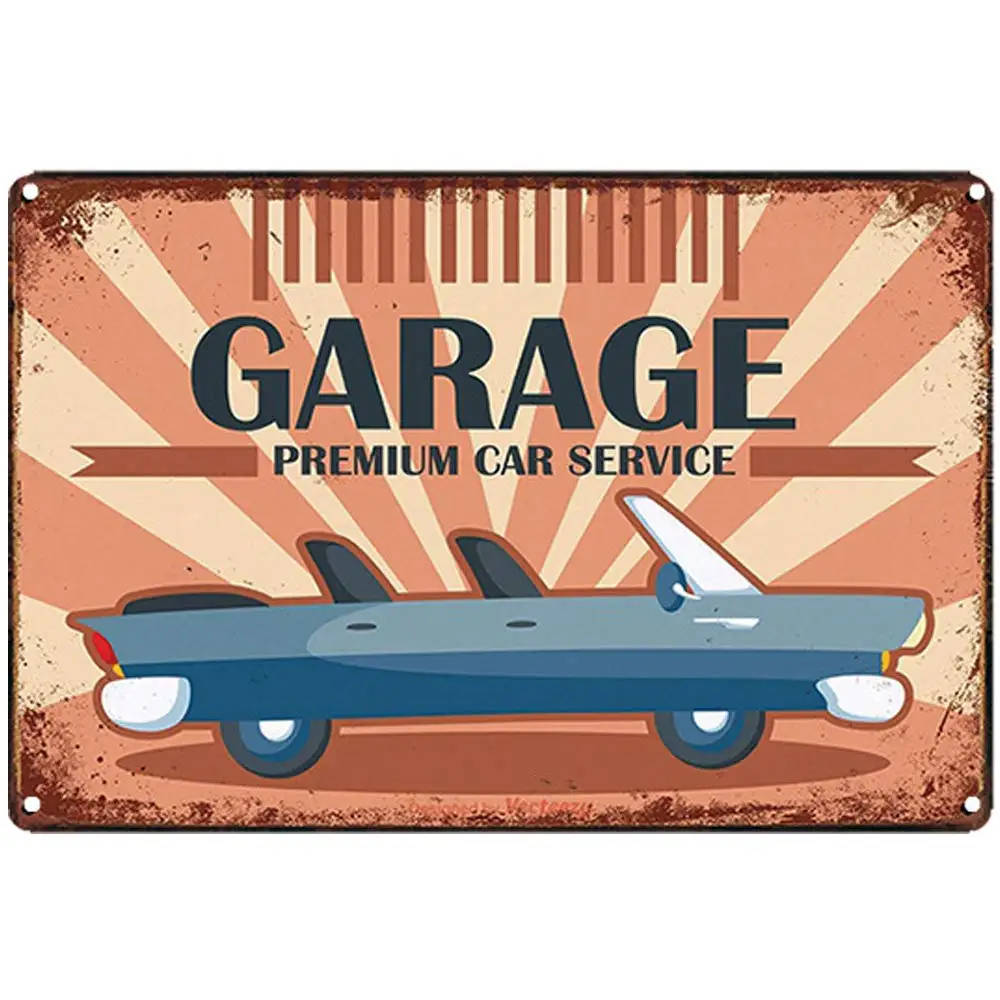 Retro Design Premium Car Service Tin Metal Signs Wall Art | Thick Tinplate Print Poster Wall Decoration for Garage
Retro Design Premium Car Service Tin Metal Signs Wall Art | Thick Tinplate Print Poster Wall Decoration for Garage