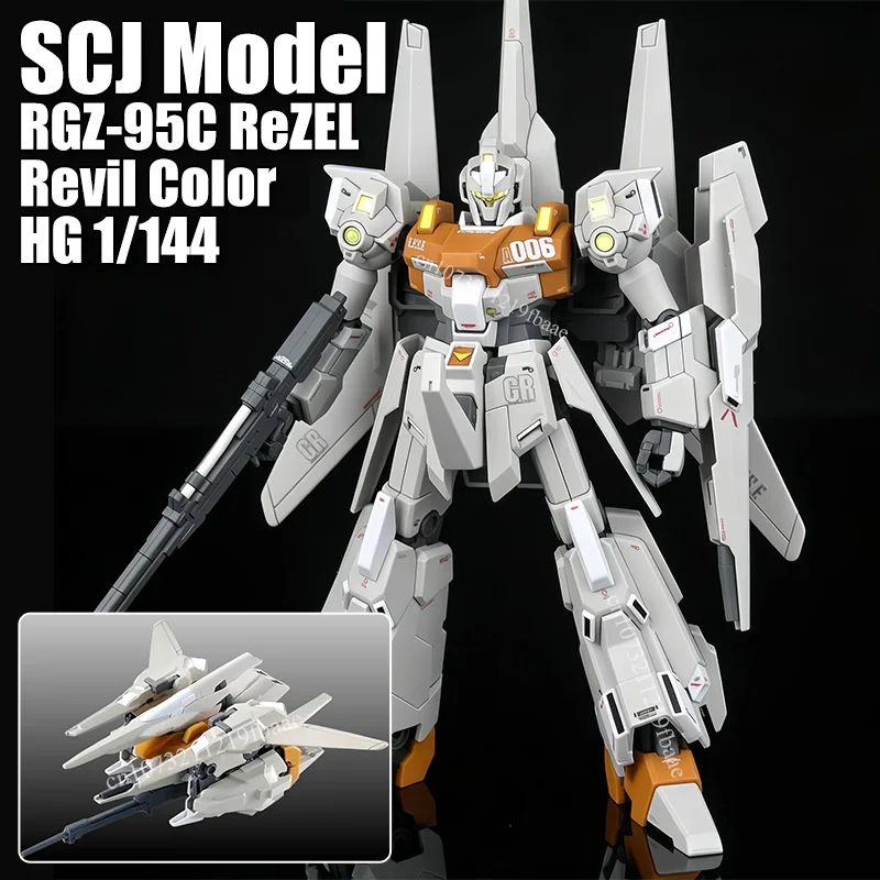 SCJ Model RGZ-95C ReZEL Revil Color HG 1/144 TYPE-C Toys PB Assembly Model Kit Action Figure Plastic Robot Gifts
SCJ Model RGZ-95C ReZEL Revil Color HG 1/144 TYPE-C Toys PB Assembly Model Kit Action Figure Plastic Robot Gifts