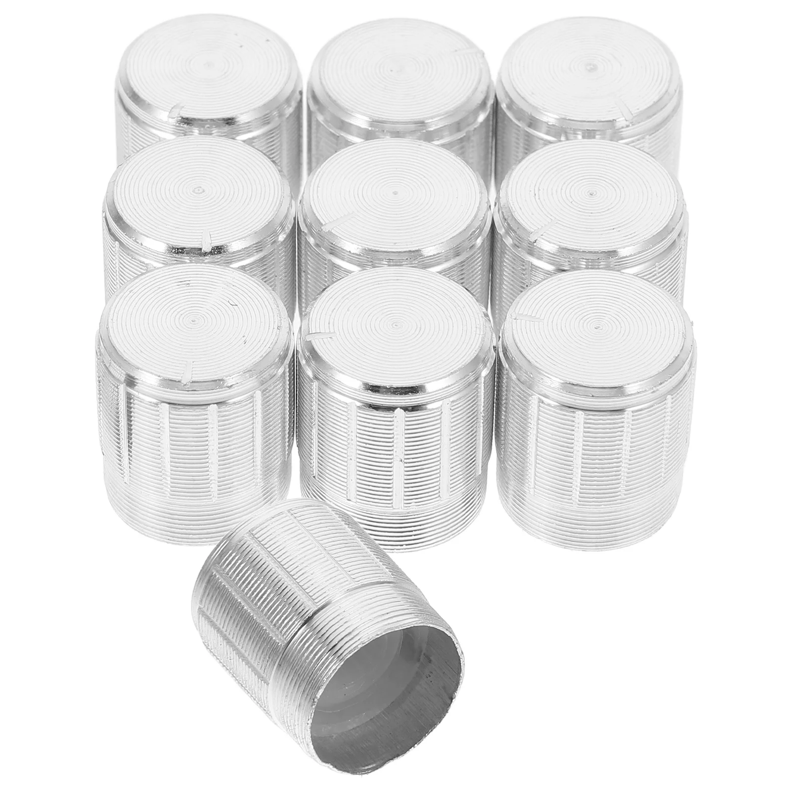 10 Pcs Sound Knob Potentiometer Guitar Volume Black Speed Knobs Bass Tuners Aluminum Alloy
10 Pcs Sound Knob Potentiometer Guitar Volume Black Speed Knobs Bass Tuners Aluminum Alloy