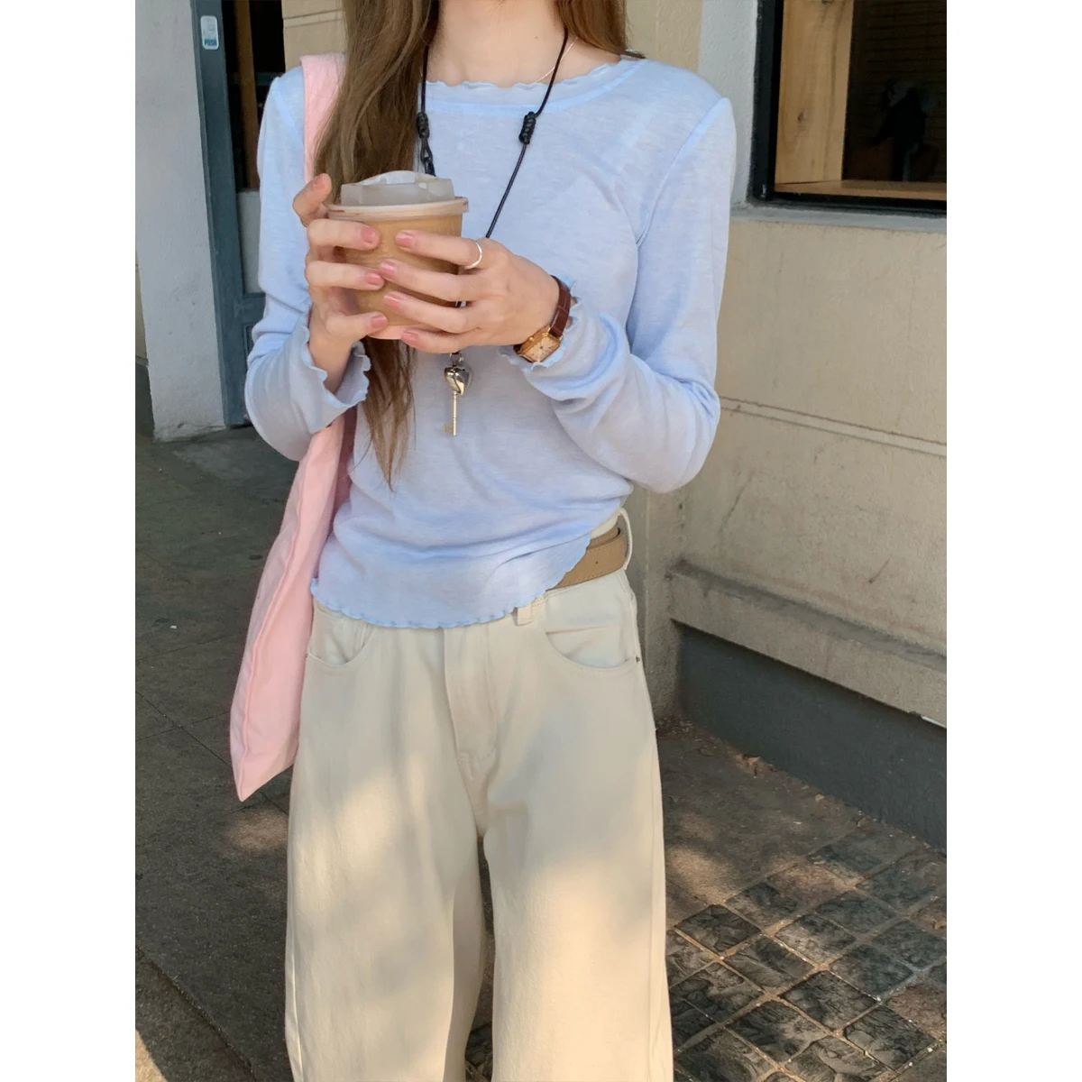Long Sleeve T-Shirts Womens Oversized Gothic Harajuku Cotton Y2K Aesthetic Lace Trim Casual Elegant Comfortable Slim Fit Tops
Long Sleeve T-Shirts Womens Oversized Gothic Harajuku Cotton Y2K Aesthetic Lace Trim Casual Elegant Comfortable Slim Fit Tops