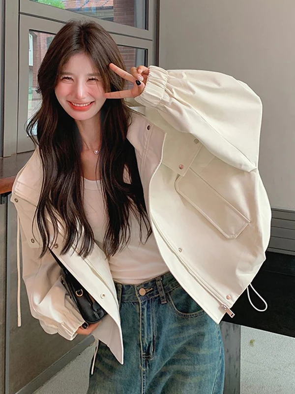plus Size 300 Pou Women's ort Hooded Outdoor Jaet Spring Summer Loose Fit Sun Protection Zipper Closure Casual Sle
plus Size 300 Pou Women's ort Hooded Outdoor Jaet Spring Summer Loose Fit Sun Protection Zipper Closure Casual Sle