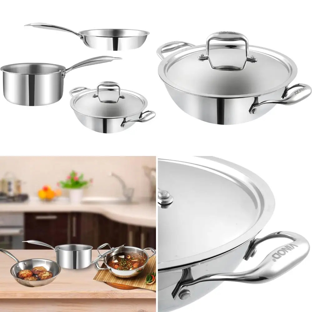 Выступенчатая кулинария с усовершенствованной керамической антипригарной посудой Anolon без PFAS, индукционной и посудомоечной машиной 
Выступенчатая кулинария с усовершенствованной керамической антипригарной посудой Anolon без PFAS, индукционной и посудомоечной машиной