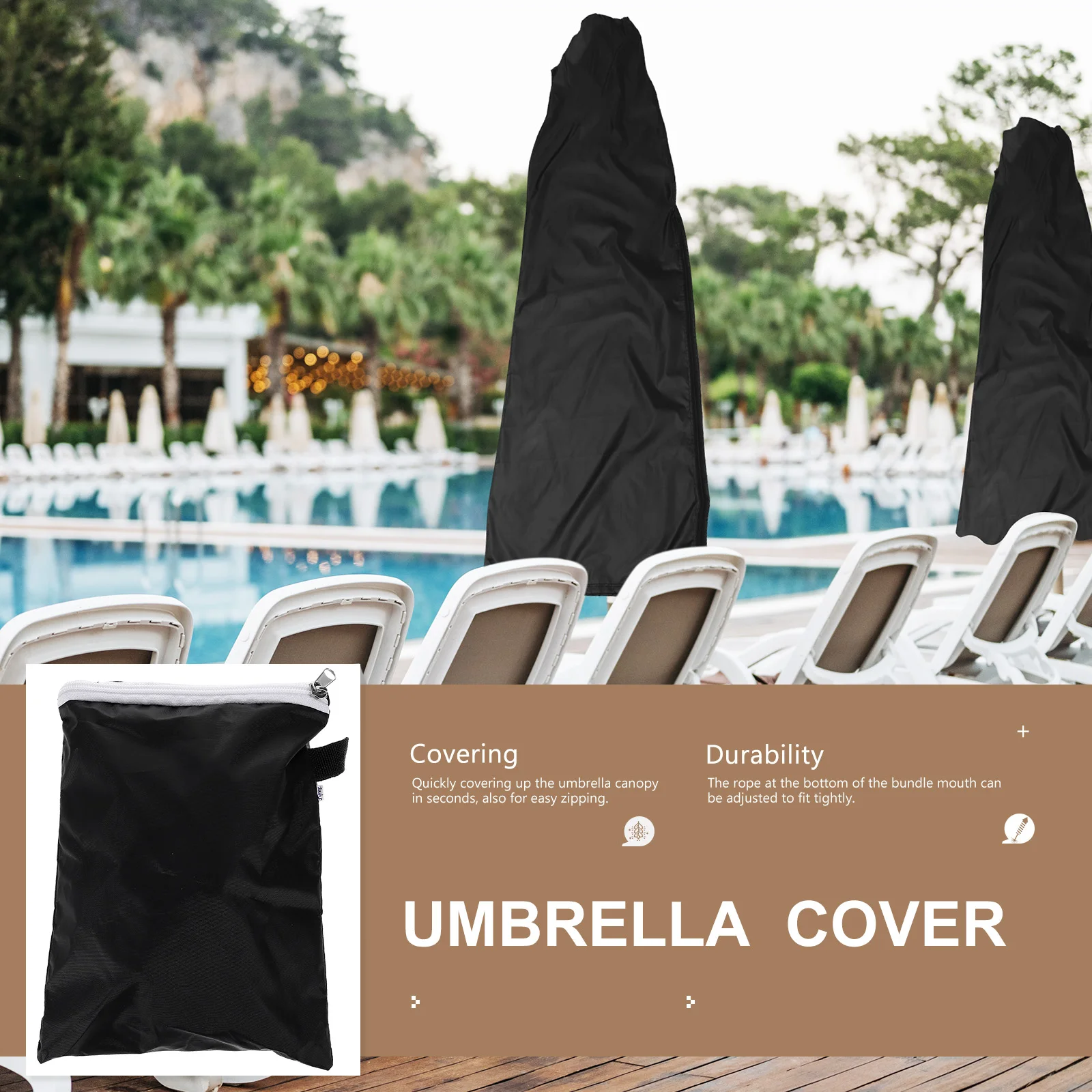 Waterproof Oxford Cloth Sun Umbrella Cover Dustproof Garden Beach Protective Case For Outdoor Patio Banana Frame Cover
Waterproof Oxford Cloth Sun Umbrella Cover Dustproof Garden Beach Protective Case For Outdoor Patio Banana Frame Cover