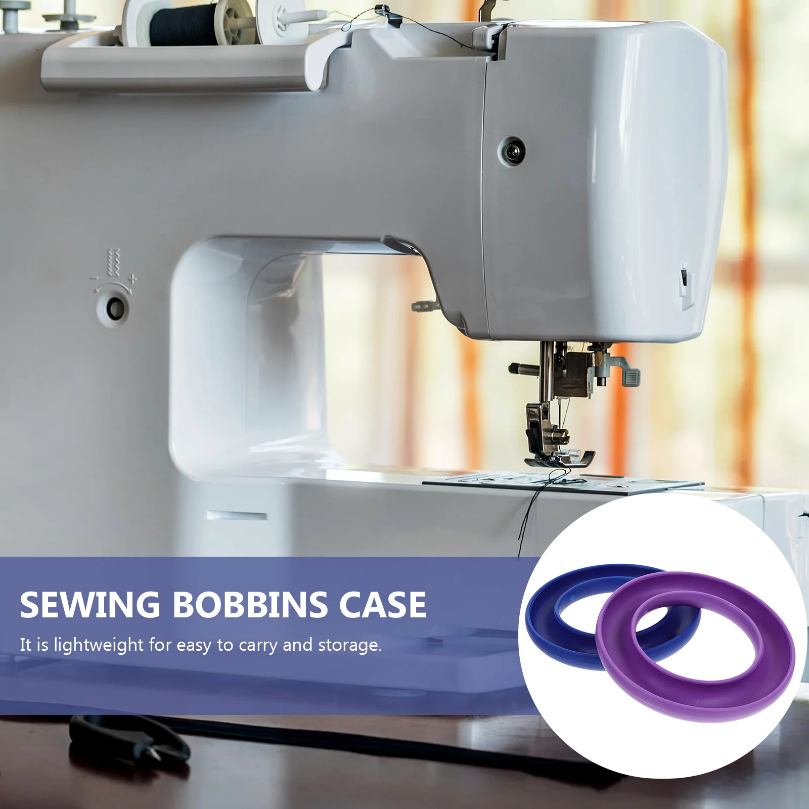 2 pcs Silicone Bobbins Holder Case Storage Container For Sewing Machine Accessories Fit Most Domestic Machines Dustproof
2 pcs Silicone Bobbins Holder Case Storage Container For Sewing Machine Accessories Fit Most Domestic Machines Dustproof