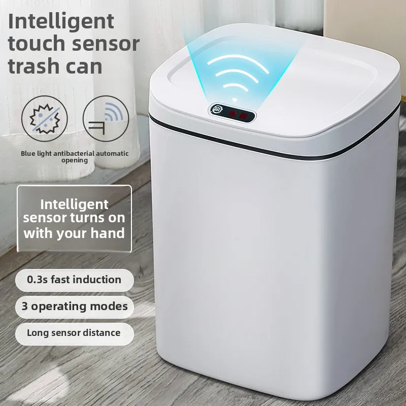 Smart Trashbin Recycling Trash Can Automatic Sensor Dustbin Electric Waste Bin Waterproof Wastebasket For Kitchen Bathroom
Smart Trashbin Recycling Trash Can Automatic Sensor Dustbin Electric Waste Bin Waterproof Wastebasket For Kitchen Bathroom