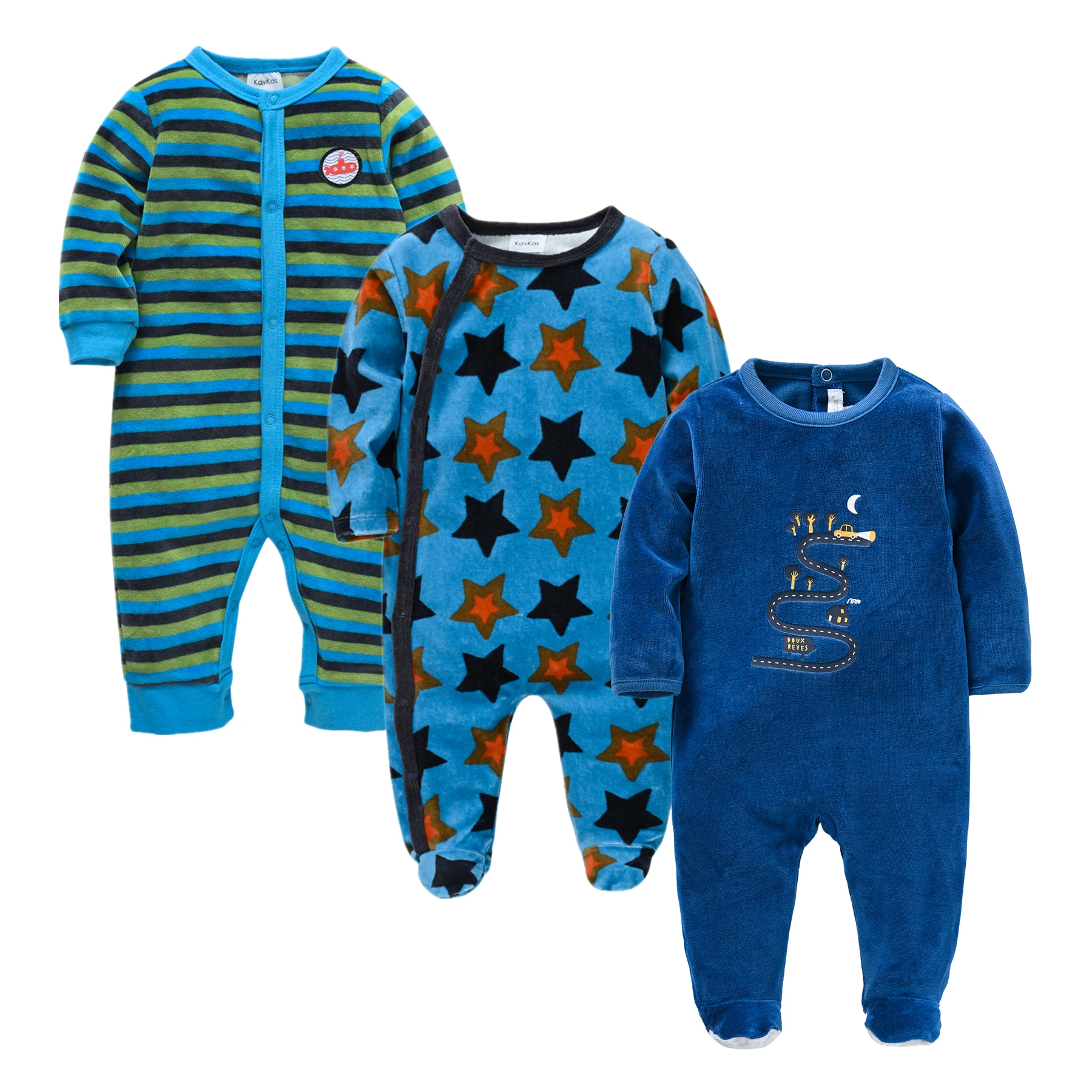 0-12Months Baby Rompers Newborn Girls&Boys Velvet Jumpsuit 2 3PCS Toddler Vetement Bebe Fille Winter Autumn Ropa De Bebe
0-12Months Baby Rompers Newborn Girls&Boys Velvet Jumpsuit 2 3PCS Toddler Vetement Bebe Fille Winter Autumn Ropa De Bebe