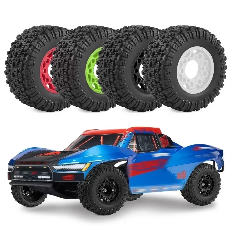 1/10 Short Course Truck Wheel & Tire Set with Multi-Hex Adapters (12mm/14mm/17mm) - for ARRMA Senton/TRX Slash RC Car
1/10 Short Course Truck Wheel & Tire Set with Multi-Hex Adapters (12mm/14mm/17mm) - for ARRMA Senton/TRX Slash RC Car