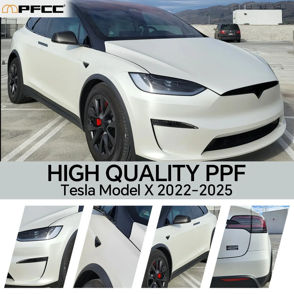 For Tesla Model X 2016-2025 Pre-Cut Paint Protection Film Car Clear Kit Sticker PPF TPU Transparent Body Accessories Styling
For Tesla Model X 2016-2025 Pre-Cut Paint Protection Film Car Clear Kit Sticker PPF TPU Transparent Body Accessories Styling