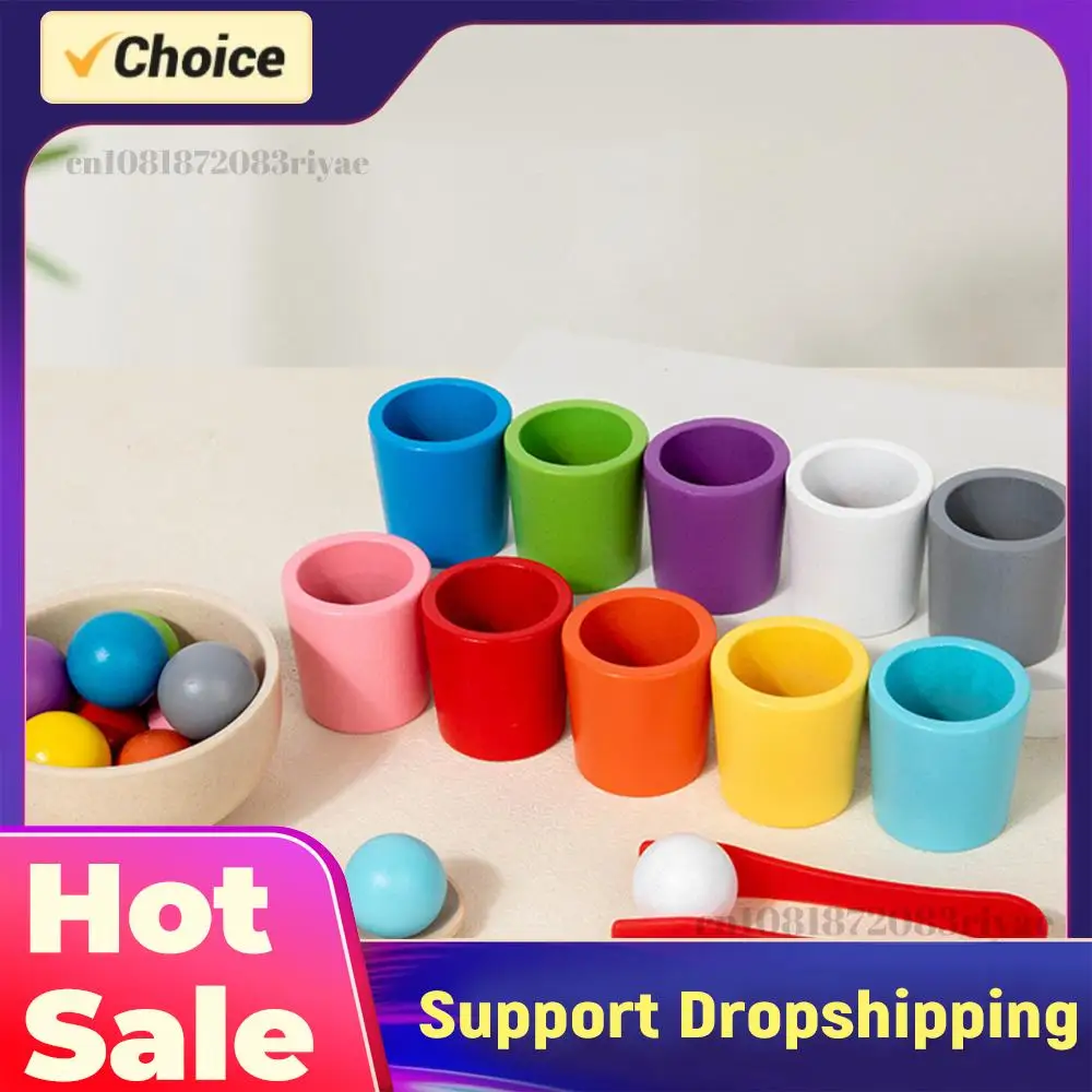 Деревянная развивающая игра «Радужные шарики в стаканчиках»: сортировка по цветам и счет, Монтессори-игрушка для малышей
Деревянная развивающая игра «Радужные шарики в стаканчиках»: сортировка по цветам и счет, Монтессори-игрушка для малышей