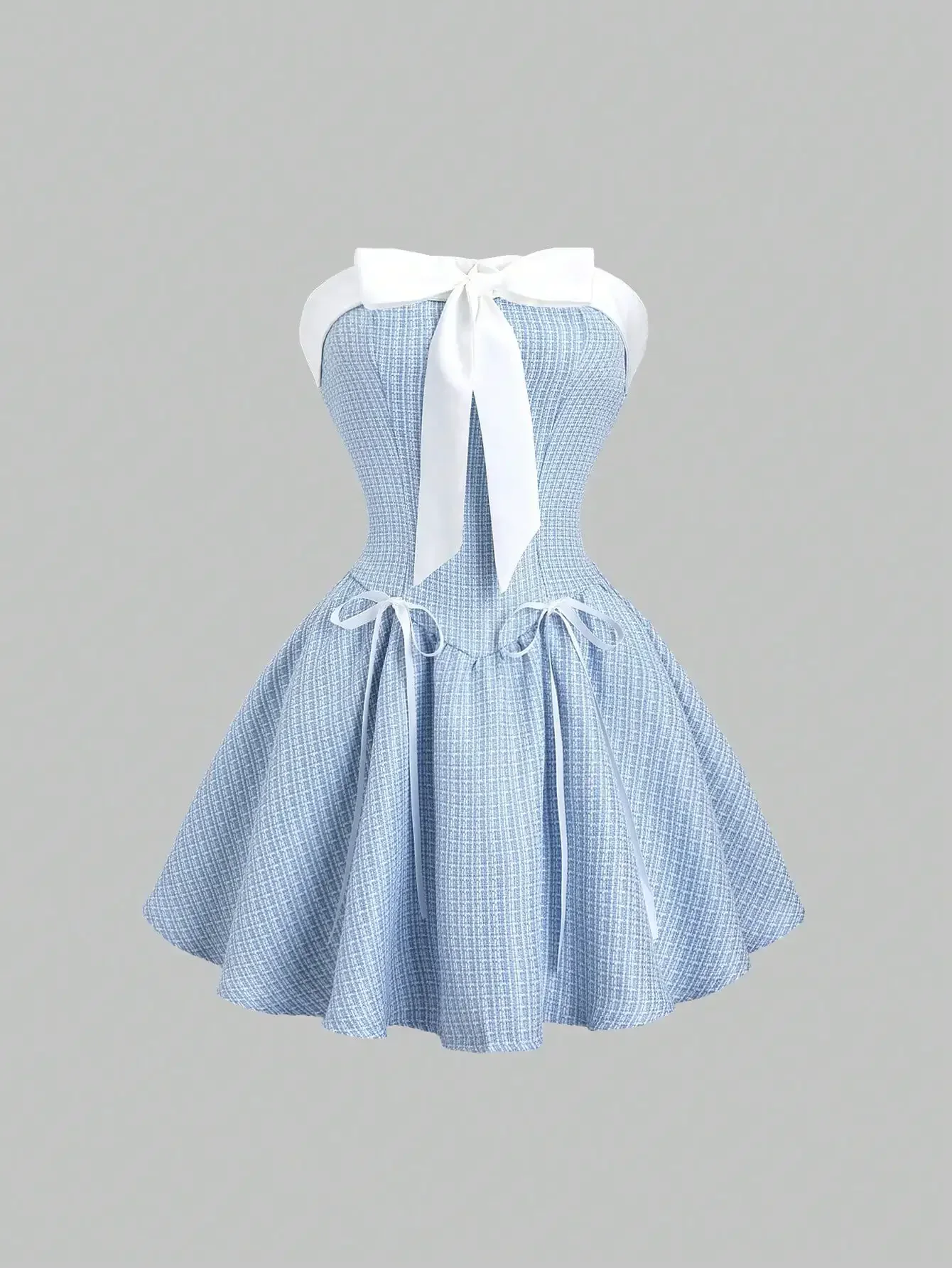 Sweetra Women's Cute Off-Shoulder Bow-Tie A-Line Mini Dress, Sweet & Pure, Suitable For Birthday Party, Royal Blue
Sweetra Women's Cute Off-Shoulder Bow-Tie A-Line Mini Dress, Sweet & Pure, Suitable For Birthday Party, Royal Blue