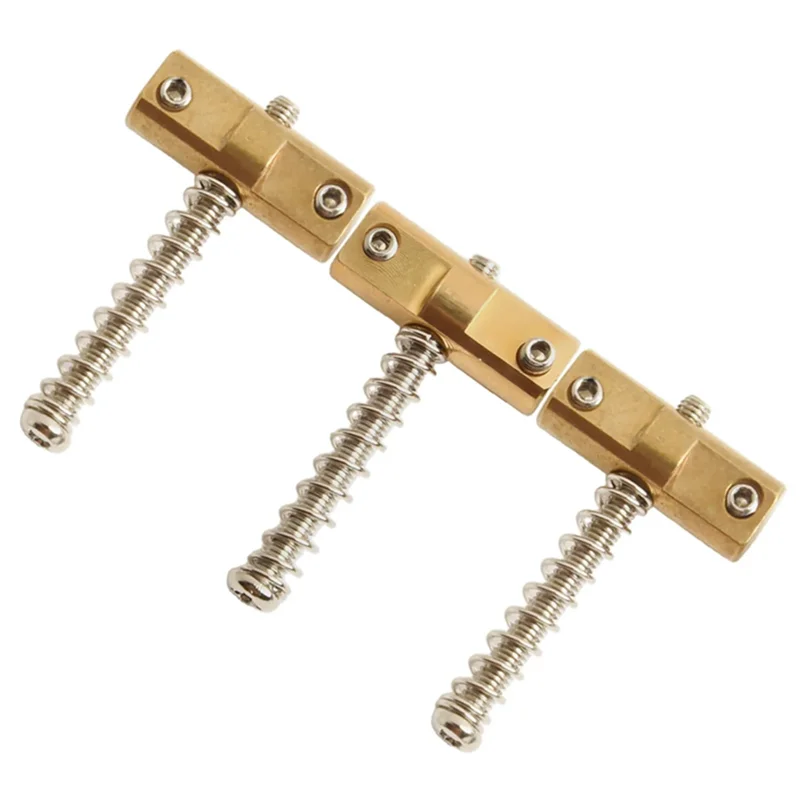 -A95Z Brass TELE Bridge Saddle TL Electric Guitar Tailpiece String Block Bar String Guide
-A95Z Brass TELE Bridge Saddle TL Electric Guitar Tailpiece String Block Bar String Guide