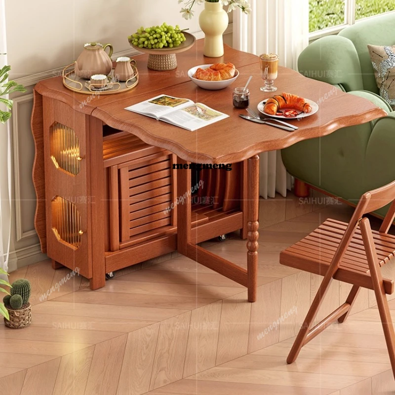 Винтажный деревянный обеденный стол, контракт, простой многофункциональный обеденный стол, кухонный складной Muebles Para El Hogar, мебель
Винтажный деревянный обеденный стол, контракт, простой многофункциональный обеденный стол, кухонный складной Muebles Para El Hogar, мебель