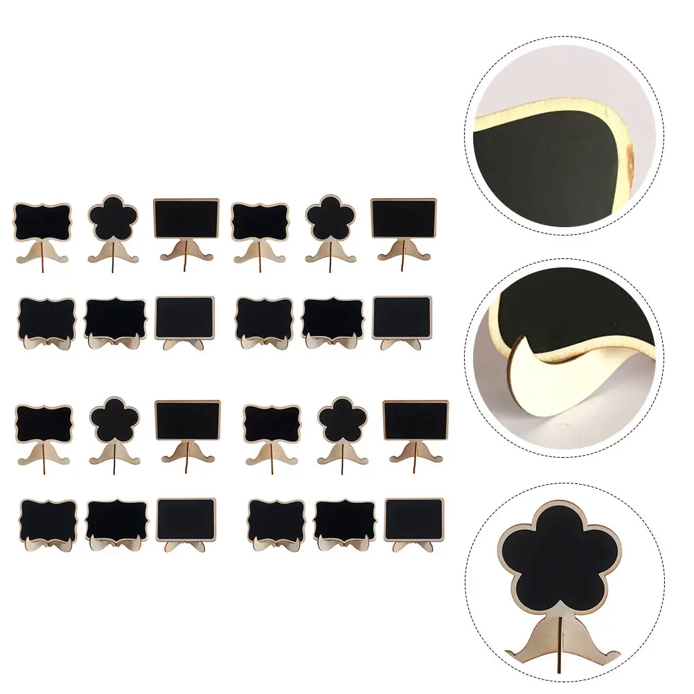 25pcs Wooden Mini Chalkboard Easel Small Message Board Ornament Decoration For Party Wedding Garden Signage Display Mdf
25pcs Wooden Mini Chalkboard Easel Small Message Board Ornament Decoration For Party Wedding Garden Signage Display Mdf