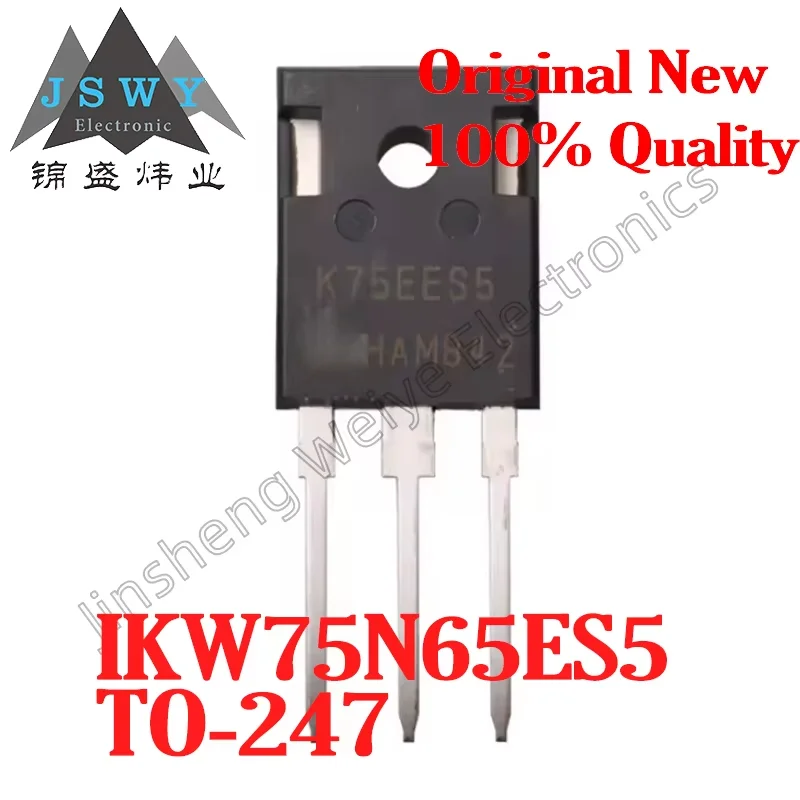 (5/50 шт.) IKW75N65ES5 K75EES5 TO-247 IGBT дискретные компоненты 650V75A 100% новый оригинальный набор микросхем
(5/50 шт.) IKW75N65ES5 K75EES5 TO-247 IGBT дискретные компоненты 650V75A 100% новый оригинальный набор микросхем