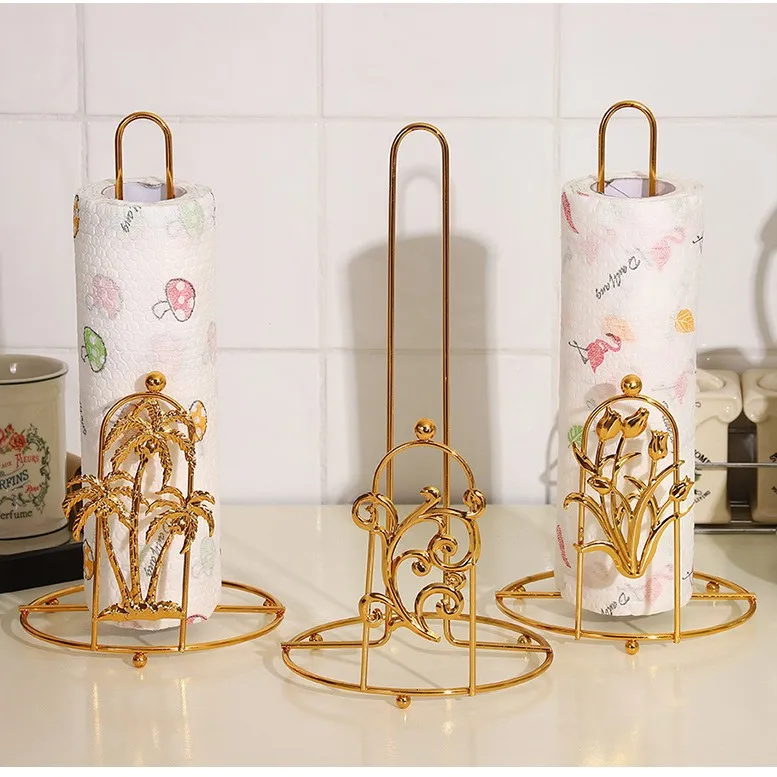 Iron Tree Paper Towel Holder Free Standing Gold Vertical Paper Shelf Decorative One-handed Tear Roll Paper Towel Holder
Iron Tree Paper Towel Holder Free Standing Gold Vertical Paper Shelf Decorative One-handed Tear Roll Paper Towel Holder