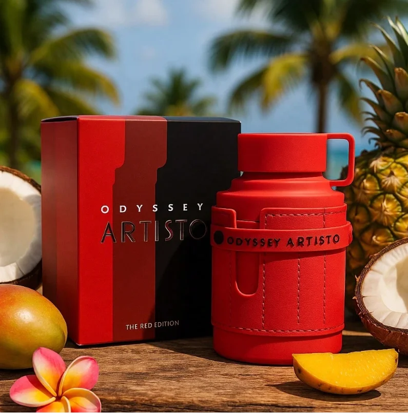 Armaf Odyssey Artisto Red Edition Парфюмерная вода для мужчин 3,4 унции 100 мл Свежий аромат Классический современный поворот 
Armaf Odyssey Artisto Red Edition Парфюмерная вода для мужчин 3,4 унции 100 мл Свежий аромат Классический современный поворот