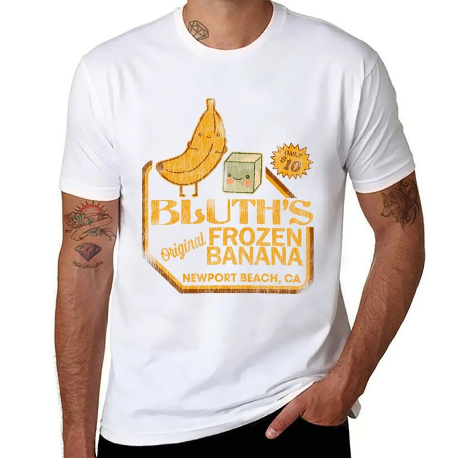 Development Arrested T-ShirtRetro Distressed Bluth's Banana Stand T-Shirt Plus Size Everyday Tee Shirt
Development Arrested T-ShirtRetro Distressed Bluth's Banana Stand T-Shirt Plus Size Everyday Tee Shirt