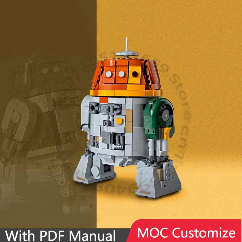 980 деталей: Модульный конструктор Star Battle Astromech Droid MOC, популярная технологичная модель для детей, подарок на фестиваль, игрушка для самостоятельной сборки
980 деталей: Модульный конструктор Star Battle Astromech Droid MOC, популярная технологичная модель для детей, подарок на фестиваль, игрушка для самостоятельной сборки