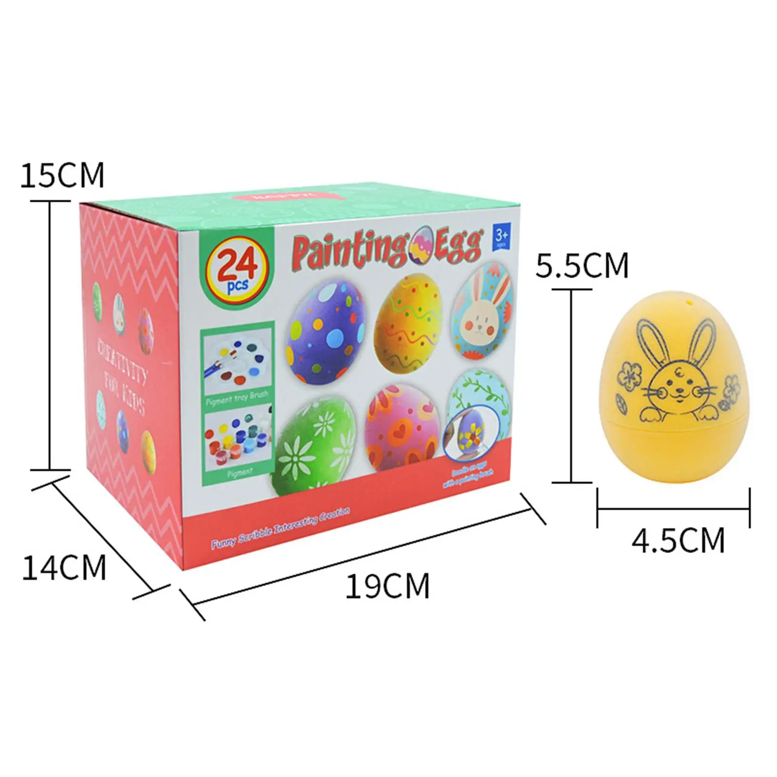 Egg Drawing Playset Portable Graffiti Toys for Parties Crafts Making Unisex
Egg Drawing Playset Portable Graffiti Toys for Parties Crafts Making Unisex