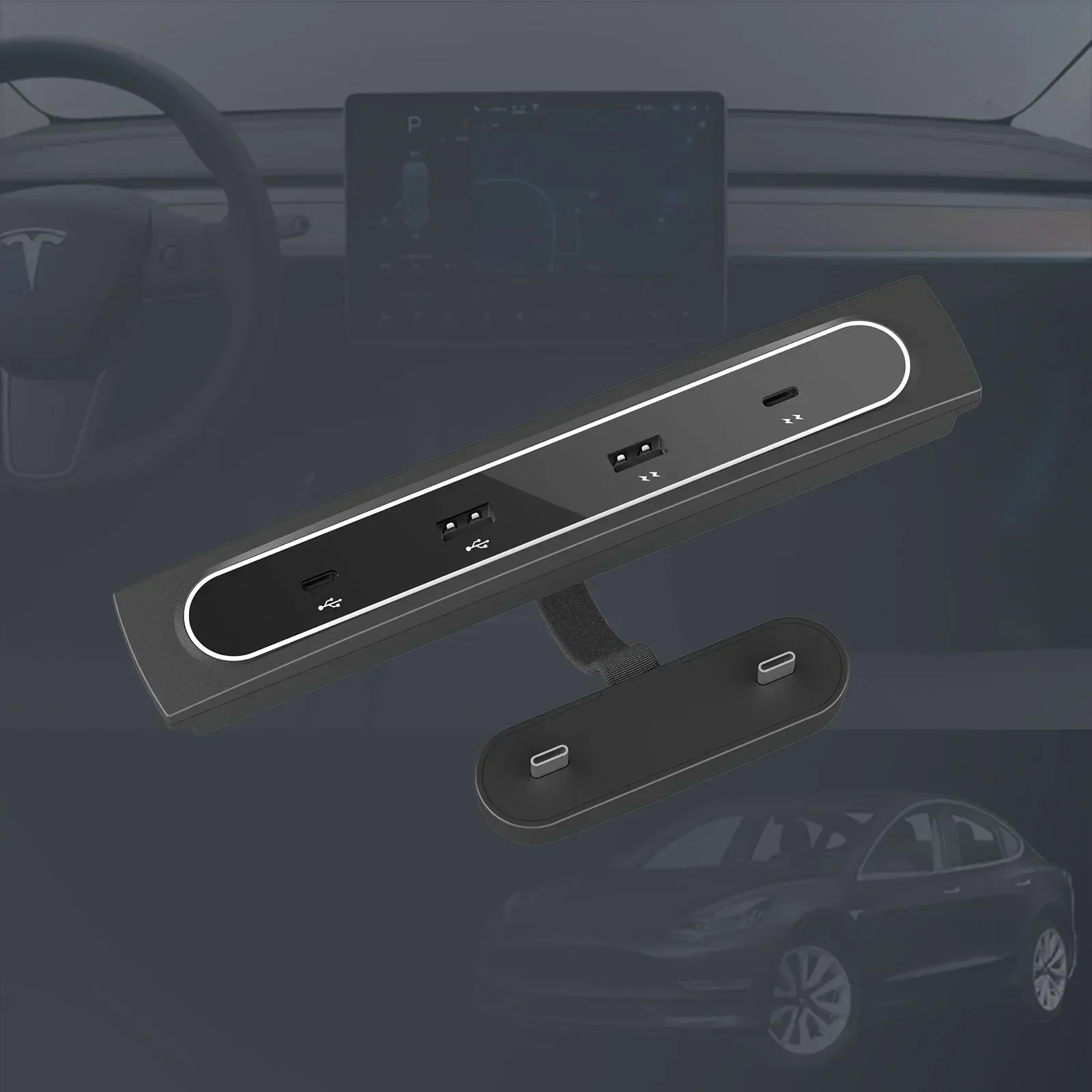 Для Tesla USB-разветвитель-концентратор 4 в 1, зарядная док-станция, модель 3, модель Y, 27 Вт, USB-кабель для быстрой зарядки, удлинительное зарядное устройство
Для Tesla USB-разветвитель-концентратор 4 в 1, зарядная док-станция, модель 3, модель Y, 27 Вт, USB-кабель для быстрой зарядки, удлинительное зарядное устройство