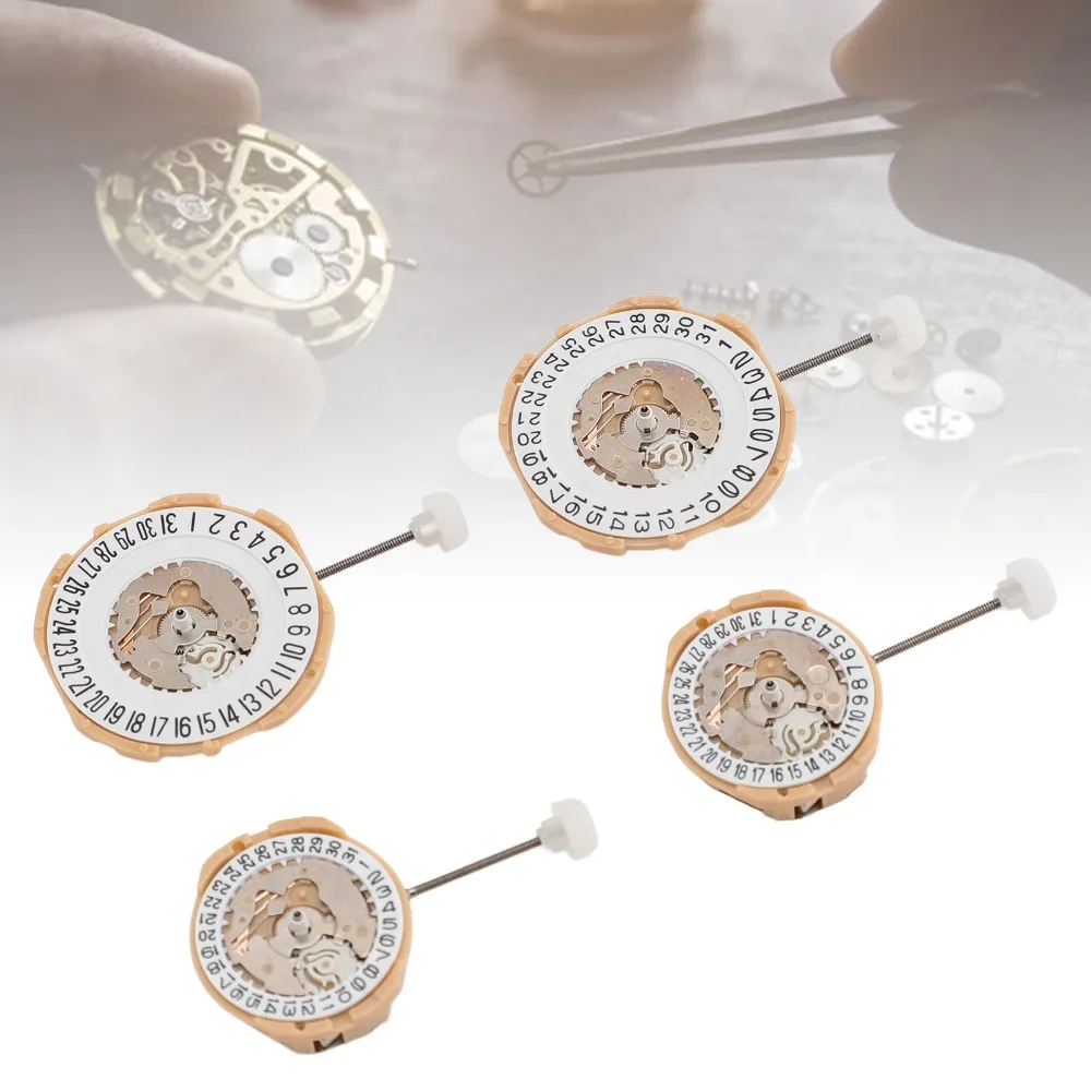 4pcs 6:00 3:00 Position Quartz Watch Movement Calendar Display Clock Movement Watch Movement Replacement for SP28 SP25 Movement
4pcs 6:00 3:00 Position Quartz Watch Movement Calendar Display Clock Movement Watch Movement Replacement for SP28 SP25 Movement