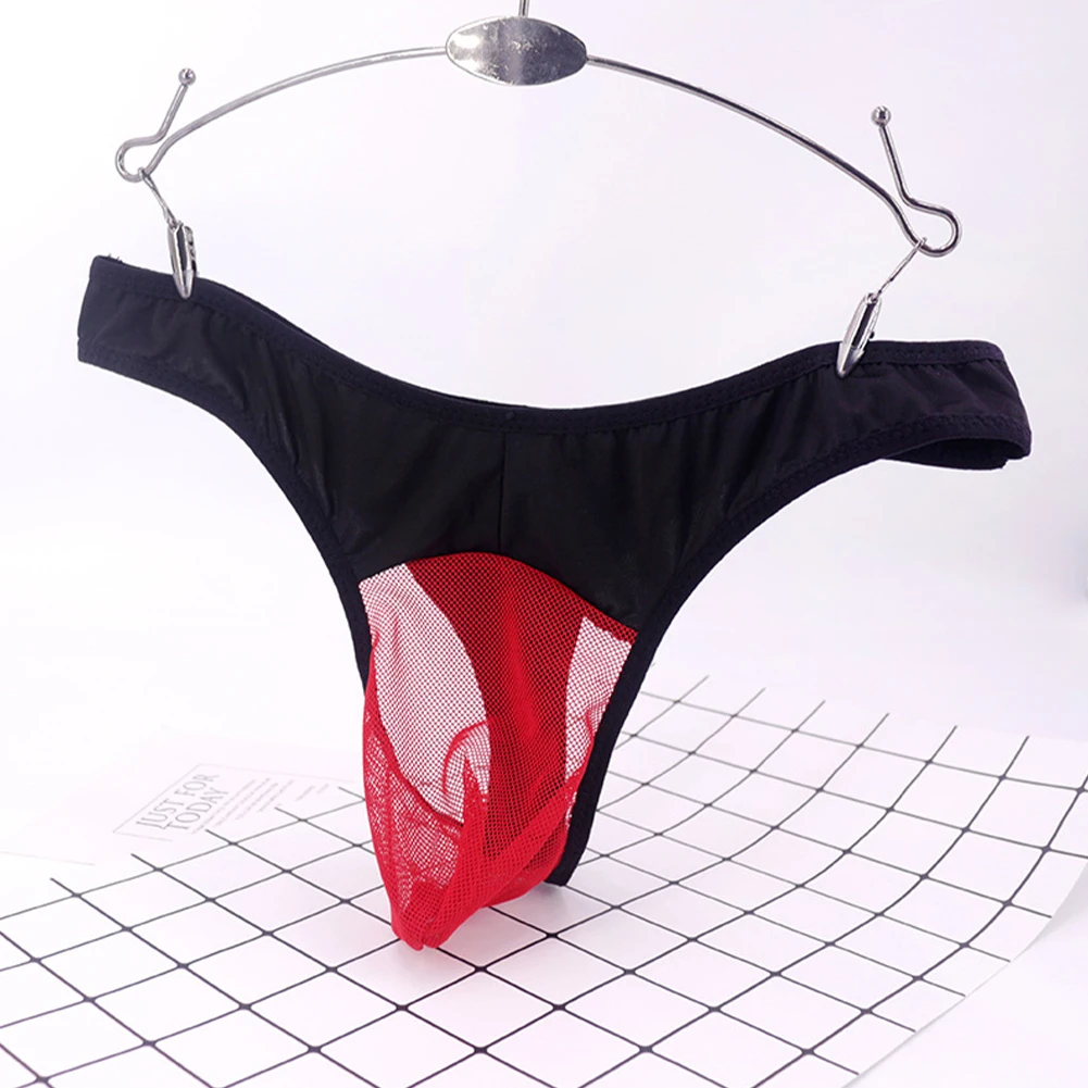 1pc Men's U-convex Pouch G-strings Briefs Underwear Mesh Patchwork Breathable Triangle Sexy Thongs Lingerie Male Panties
1pc Men's U-convex Pouch G-strings Briefs Underwear Mesh Patchwork Breathable Triangle Sexy Thongs Lingerie Male Panties