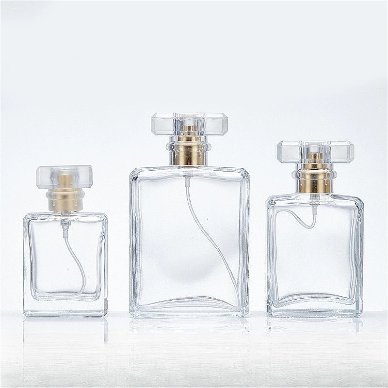 30/50/100ml Flat Square Glass Perfume Spray Bottle, Press Atomizer Empty, Portable Travel Refillable
30/50/100ml Flat Square Glass Perfume Spray Bottle, Press Atomizer Empty, Portable Travel Refillable