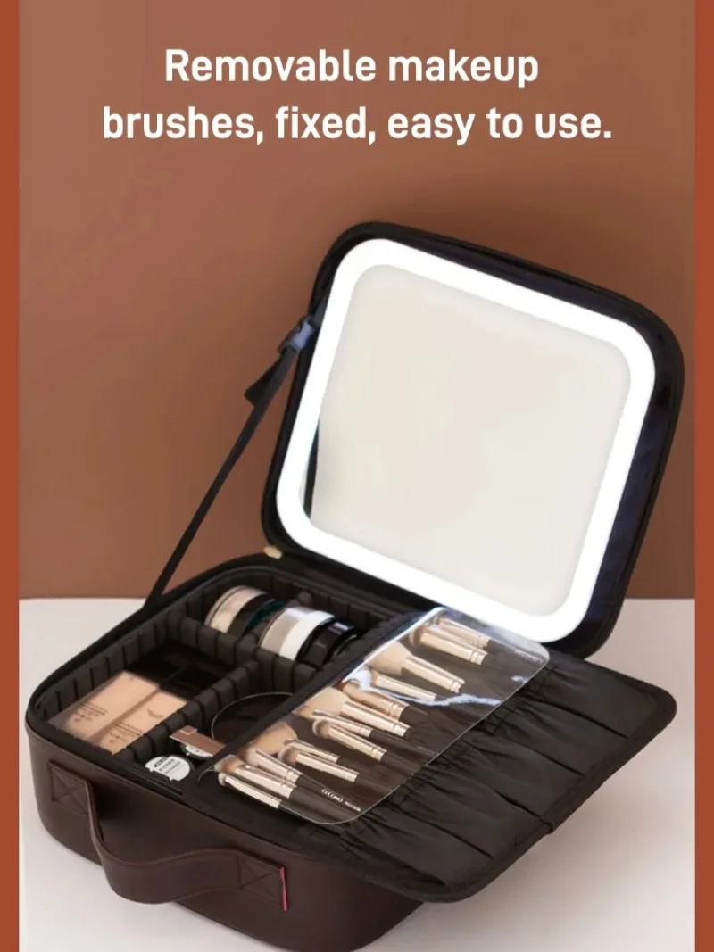 Cosmetic Case with Mirror Travel Light with Organizer Fashion Led Cosmetic Bag Cosmetic Organizer
Cosmetic Case with Mirror Travel Light with Organizer Fashion Led Cosmetic Bag Cosmetic Organizer