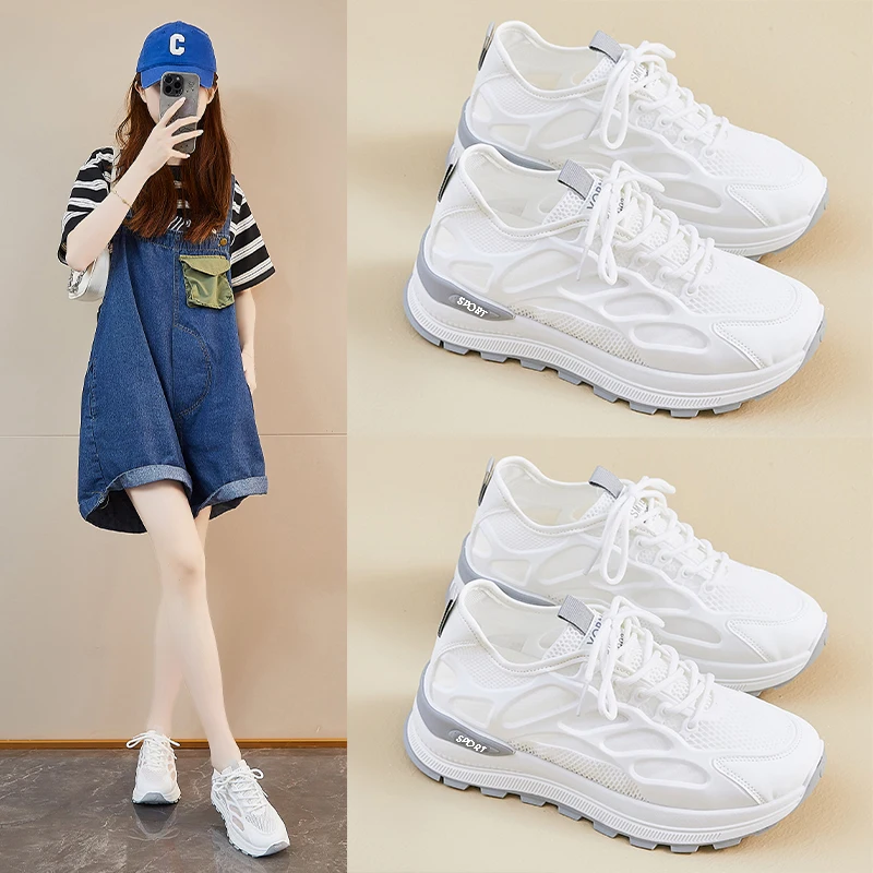 Ultra-Light Breathable Women's Casual Shoes Large Mesh Hole Design Anti-Odor Slip-Resistant Wear-Resistant Comfortable Soft B...
Ultra-Light Breathable Women's Casual Shoes Large Mesh Hole Design Anti-Odor Slip-Resistant Wear-Resistant Comfortable Soft B...