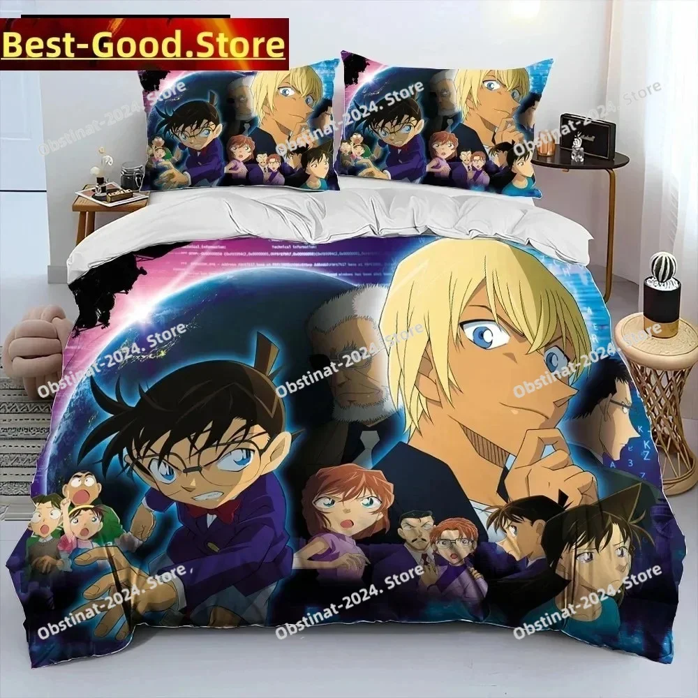 3D Print Anime Detective Conan Cartoon Bedding set Printed Duvet Cover Pillowcase Single Double Queen Super King Size Sets
3D Print Anime Detective Conan Cartoon Bedding set Printed Duvet Cover Pillowcase Single Double Queen Super King Size Sets