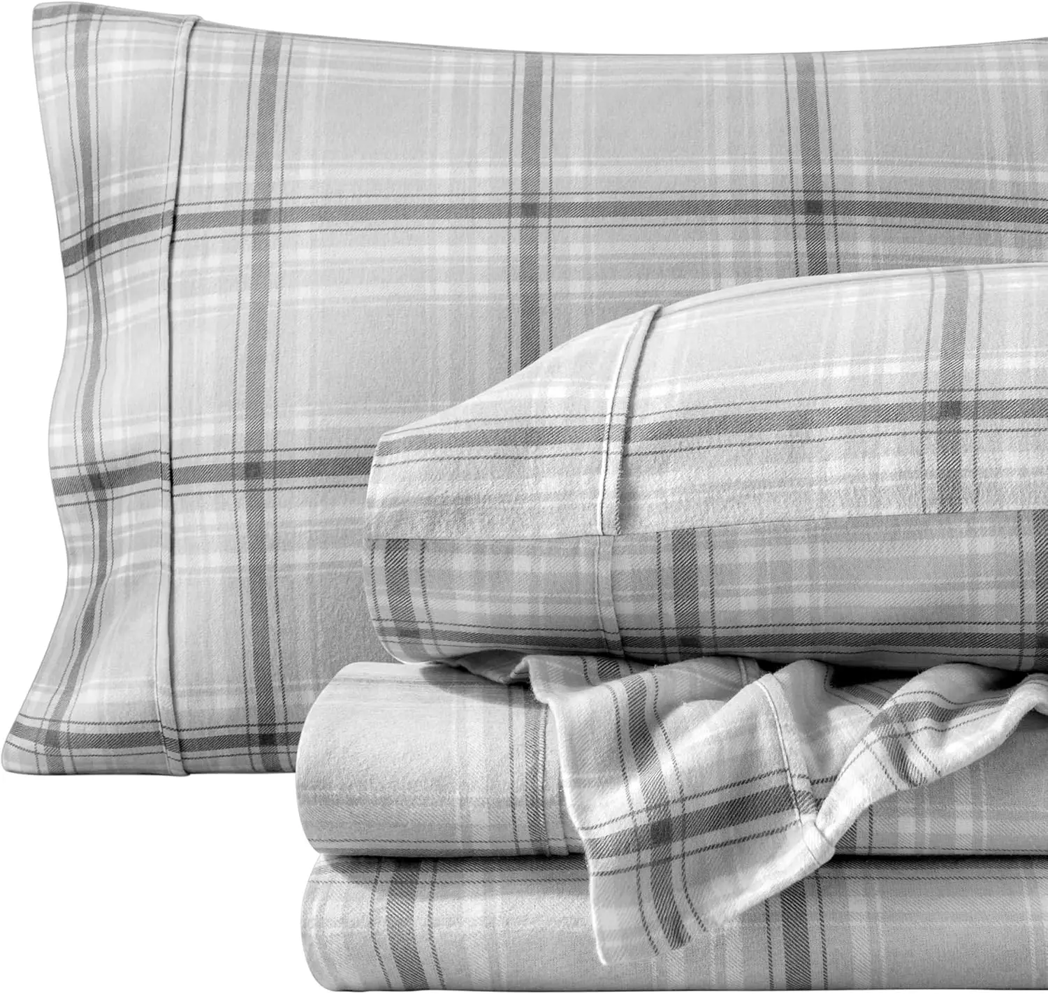 Flannel Sheet Set Queen, 100% Cotton Velvety Soft Heavyweight, Double Brushed for Extra Warmth & Comfort, Deep Pocket Bed Sheets
Flannel Sheet Set Queen, 100% Cotton Velvety Soft Heavyweight, Double Brushed for Extra Warmth & Comfort, Deep Pocket Bed Sheets