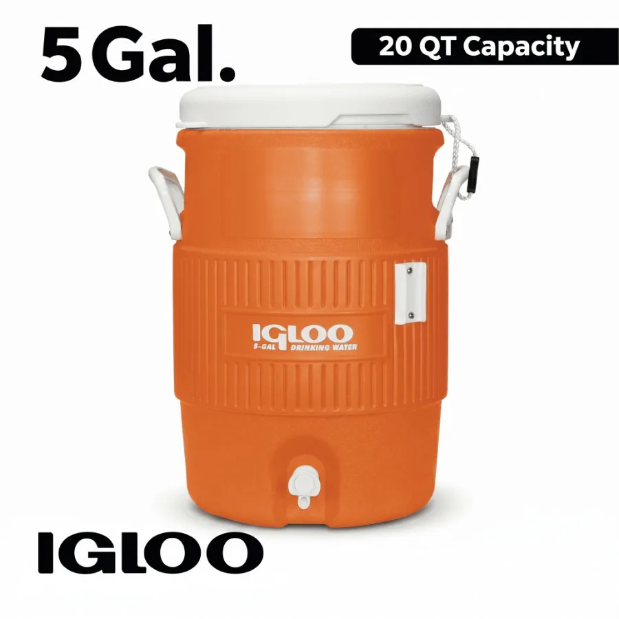 2 pack 5 Gallon Heavy-Duty Beverage Cooler for outdoor events, durable polyethylene, orange, leak-proof with insulated walls an
2 pack 5 Gallon Heavy-Duty Beverage Cooler for outdoor events, durable polyethylene, orange, leak-proof with insulated walls an