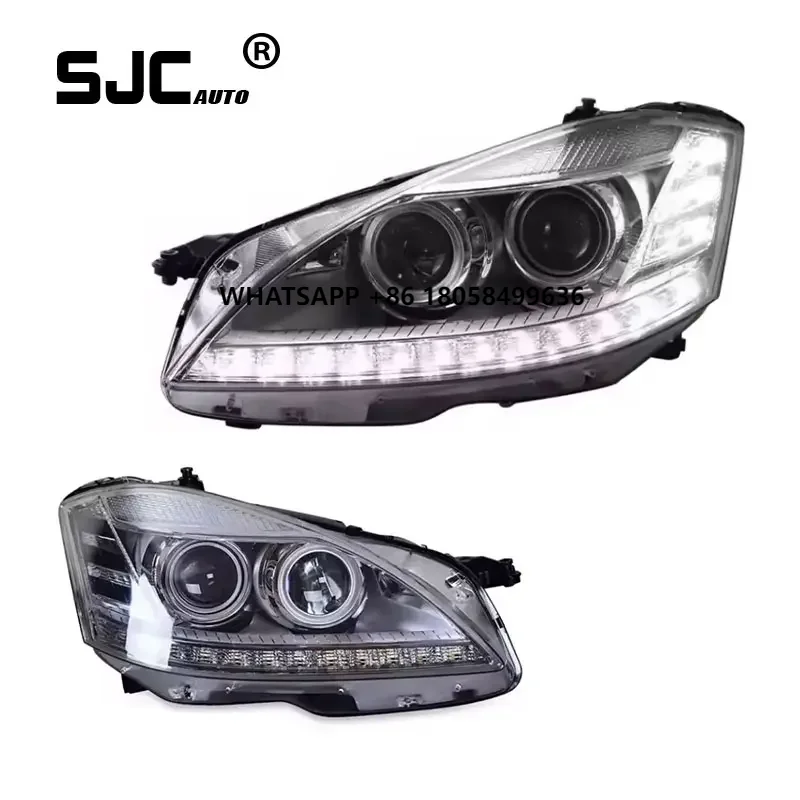 SJC Headlight for Mercedes Benz S-Class W221( 2006-2008) Full LED Front Lamp Upgraded Turn Signal Daytime Running Lights
SJC Headlight for Mercedes Benz S-Class W221( 2006-2008) Full LED Front Lamp Upgraded Turn Signal Daytime Running Lights