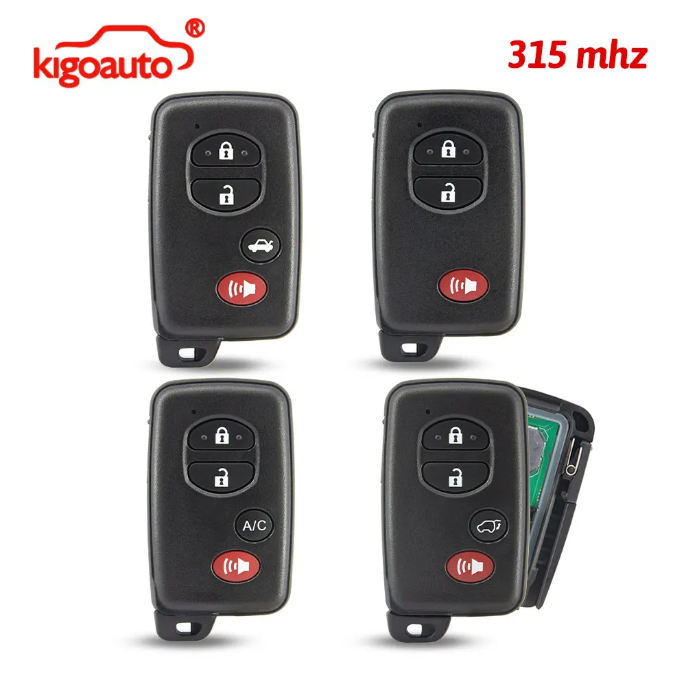 kigoauto Smart Key 3/4 Button 315MHz FCC HYQ14AAB HYQ14ACX for Toyota Highlander RAV4 Prius Camry Corolla Avalon Venza 2007-2016
kigoauto Smart Key 3/4 Button 315MHz FCC HYQ14AAB HYQ14ACX for Toyota Highlander RAV4 Prius Camry Corolla Avalon Venza 2007-2016