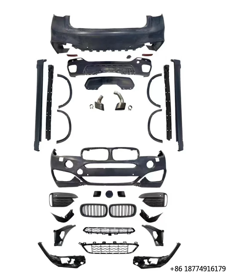 For X6 F16 M-tech Bodykit 2014-2019
For X6 F16 M-tech Bodykit 2014-2019