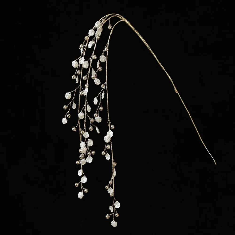 35-40cm Christmas Crystal Pendants Realistic Glitter Imitation Pearl Chain Bead String Vine Handmade Xmas Tree Ornaments
35-40cm Christmas Crystal Pendants Realistic Glitter Imitation Pearl Chain Bead String Vine Handmade Xmas Tree Ornaments