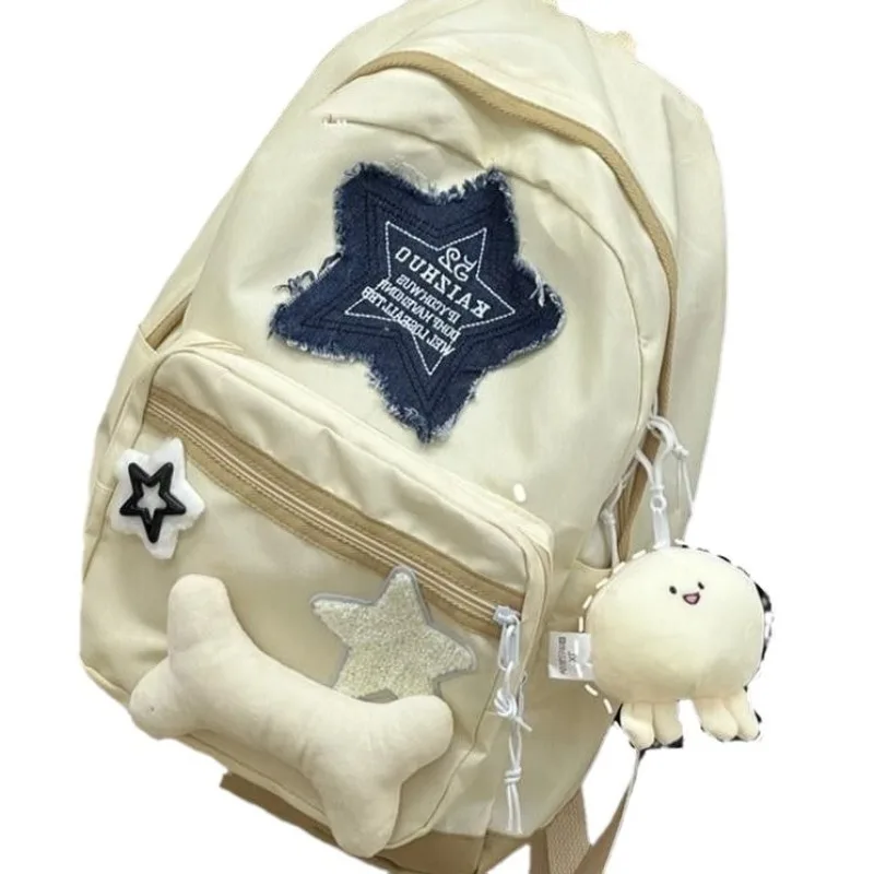 New handmade millennium small bag sweet casual stars waterproof color collision shoulder bag versatile students schoolbag
New handmade millennium small bag sweet casual stars waterproof color collision shoulder bag versatile students schoolbag