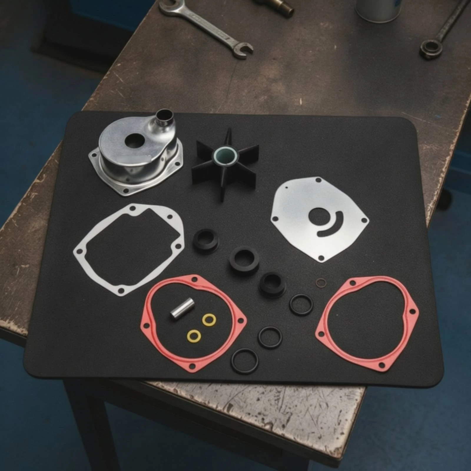 Cooling Pump Repair Kit Marine-Grade Cooling Pump Impeller Repair Kit Complete Original Equipment Manufacturer for Boat Owners
Cooling Pump Repair Kit Marine-Grade Cooling Pump Impeller Repair Kit Complete Original Equipment Manufacturer for Boat Owners