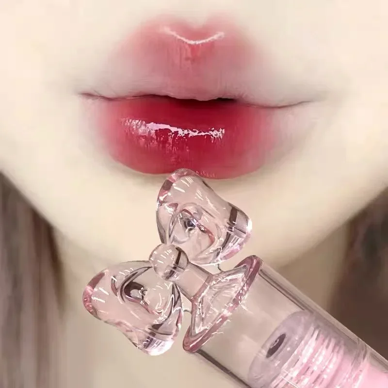 *Bow lip gloss mirror water lip gloss transparent glass lip oil waterproof liquid lipstick
*Bow lip gloss mirror water lip gloss transparent glass lip oil waterproof liquid lipstick