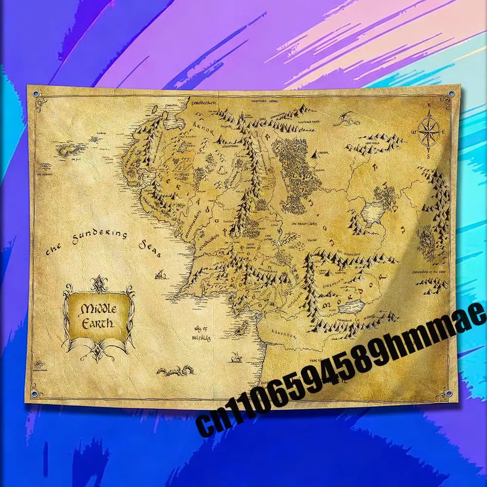 For Middle Earth Map The Lord of the R-Rings Flag 50*70cm 60*90cm 80*120cm 100*150cm 150*200cm Camp Wall Banner Tapestry Cover
For Middle Earth Map The Lord of the R-Rings Flag 50*70cm 60*90cm 80*120cm 100*150cm 150*200cm Camp Wall Banner Tapestry Cover