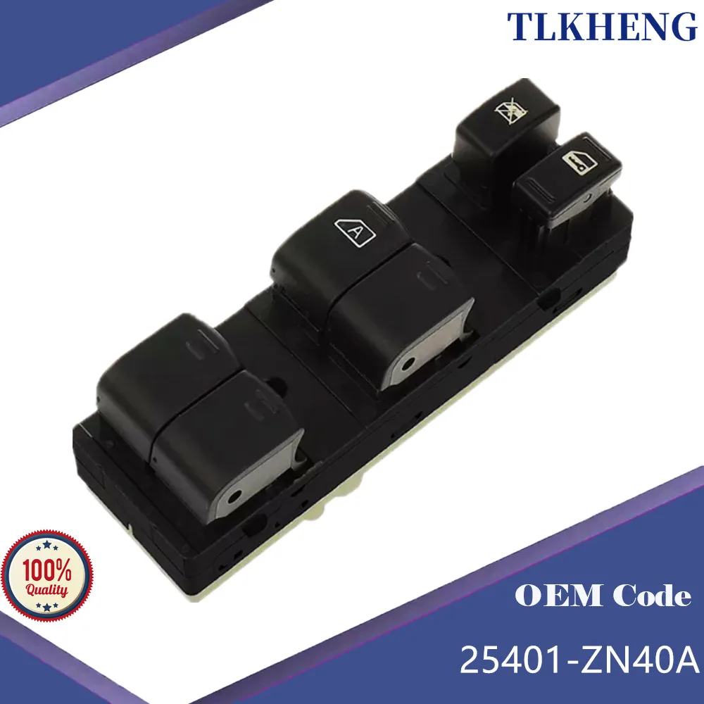 25401-ZN40A Electric Window Control Switch Window Lifter Switch For Nissan Altima 2007-2012
25401-ZN40A Electric Window Control Switch Window Lifter Switch For Nissan Altima 2007-2012